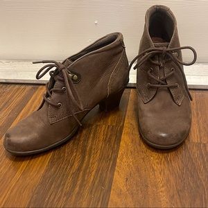 Earth Origins Leather🌎Ankle Lace-Up Bootie